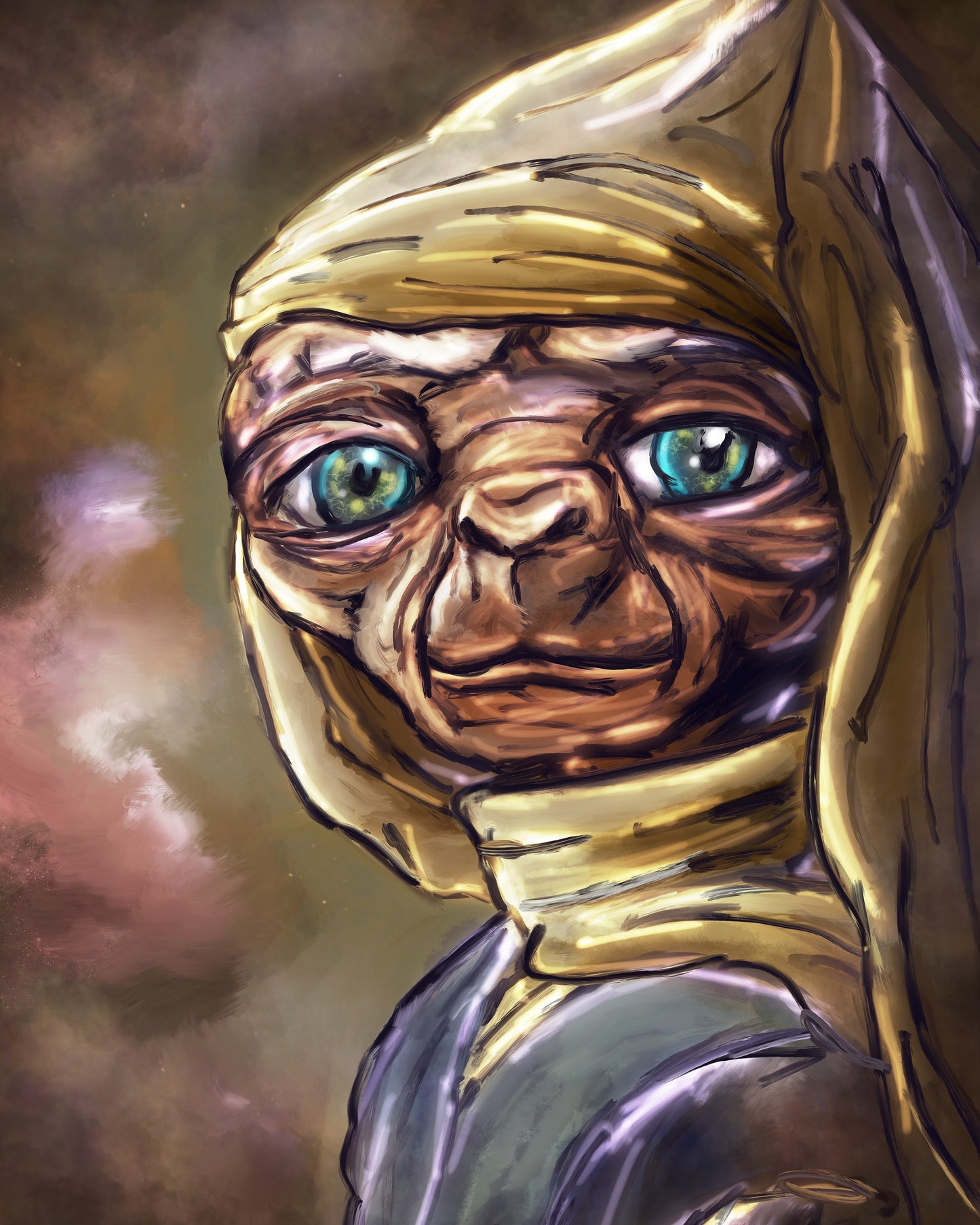 Alien With a Phone Home