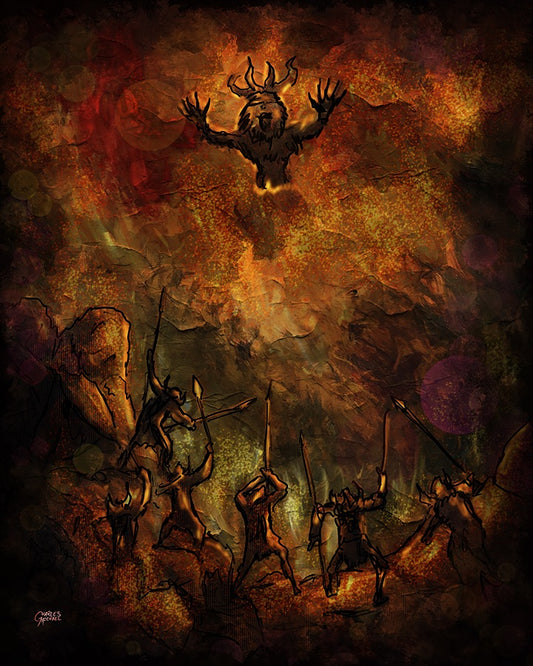 Cave Paintings of War