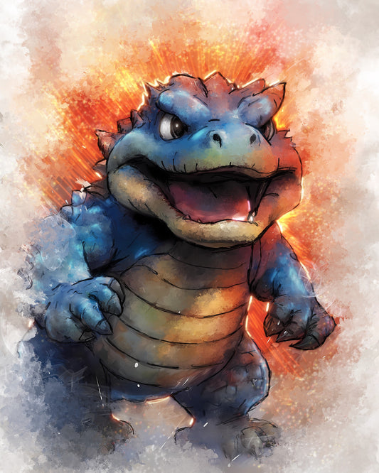 Fiesty Young Dragon