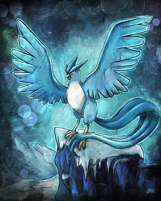 Frozen Avian Grace