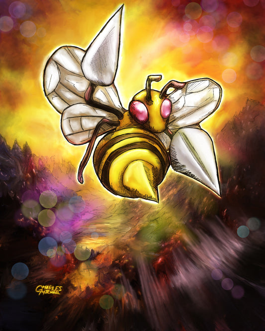 Furious Sting at Sunset
