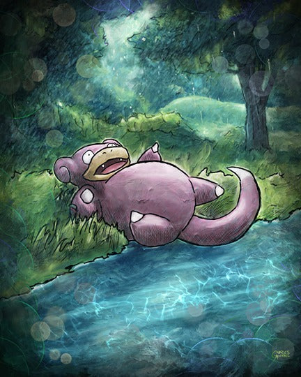 Lazy Rain at Lake's Edge