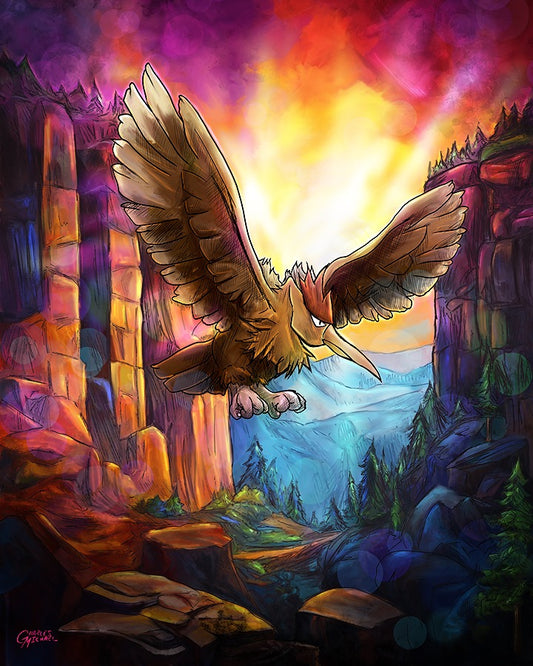 Majesty Above the Canyon
