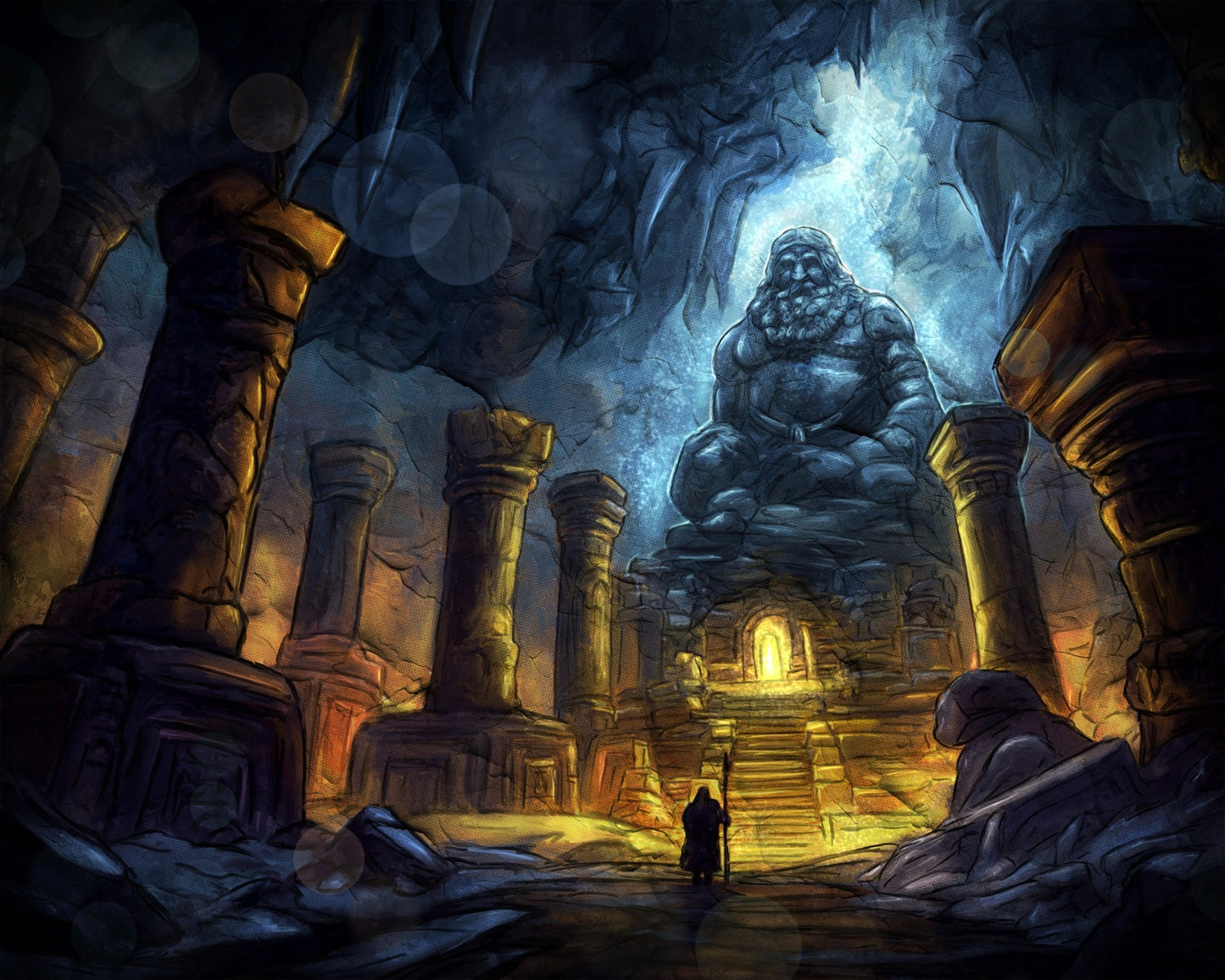 Sanctum Beneath the Stone Colossus