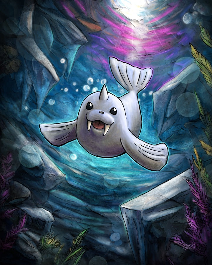 Gliding Through the Blue Grotto