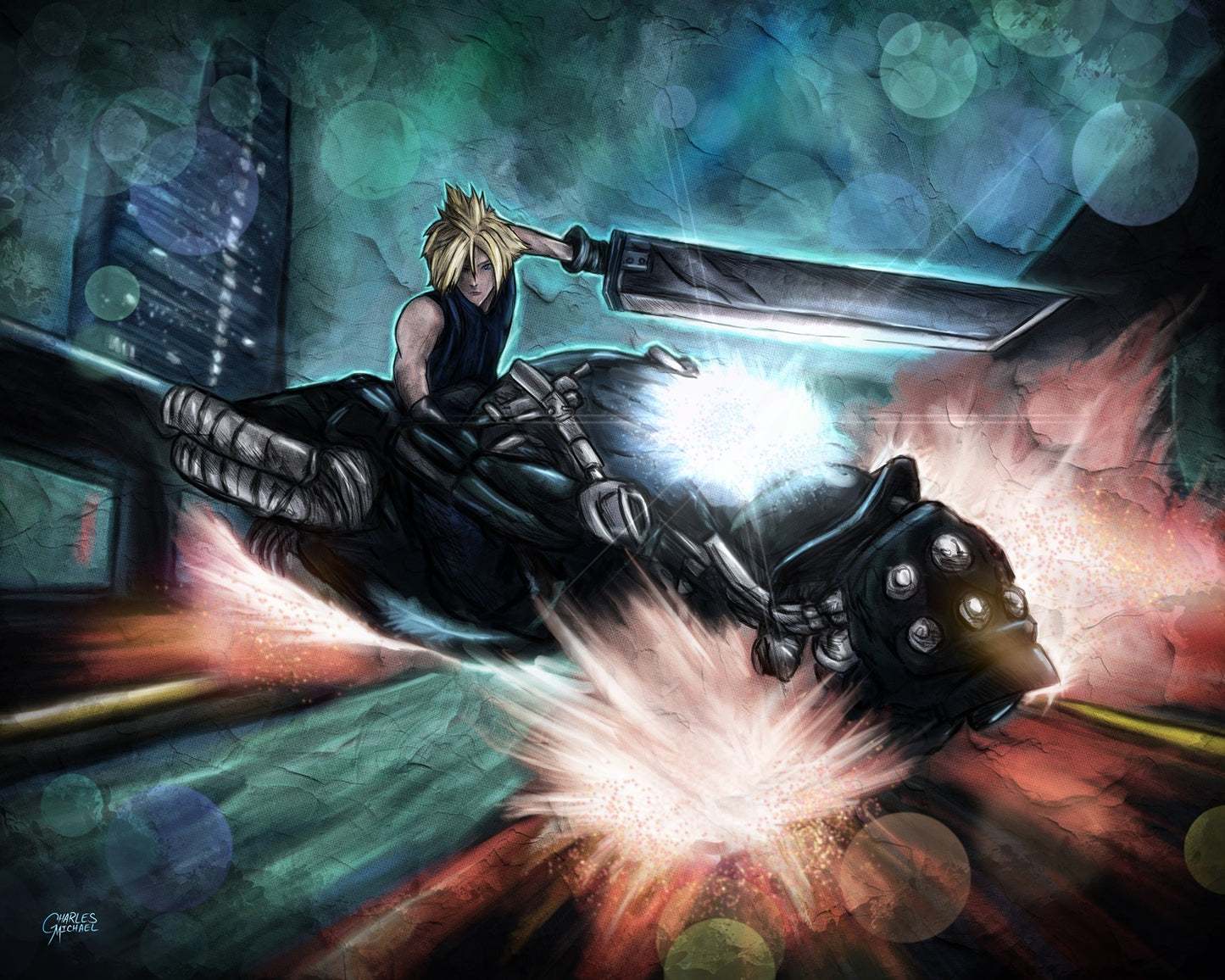 Bladefall in the Neon Rift