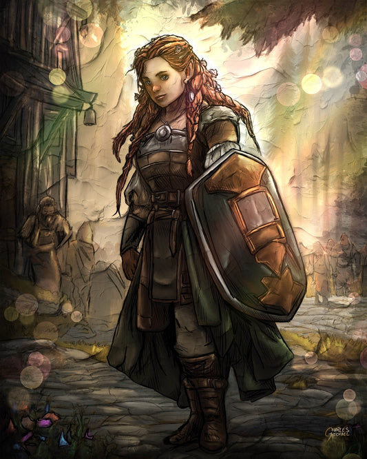 Dwarven Guard with Heart