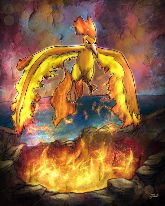 Erupting Avian Beauty