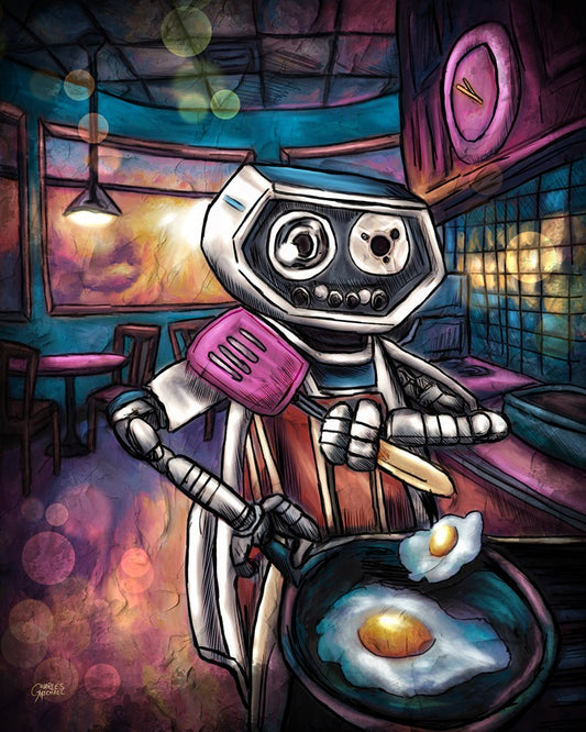 Fantastic Neon Chef