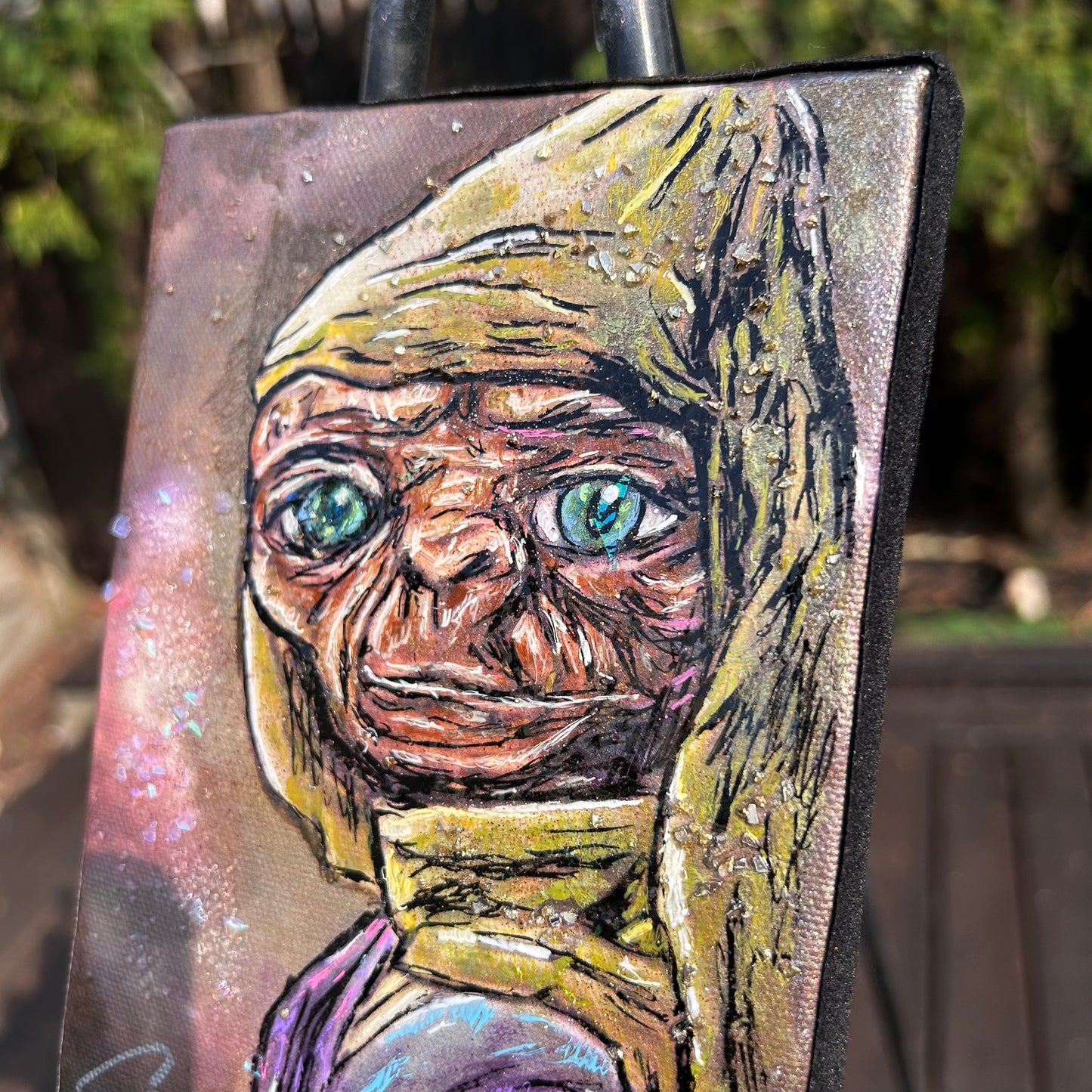 Alien With a Phone Home Extra Small Original