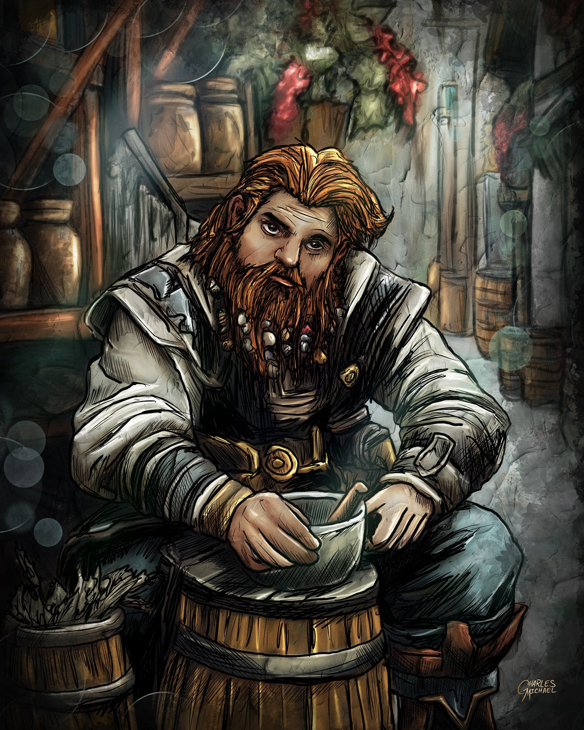 Humble Dwarf Herbalist