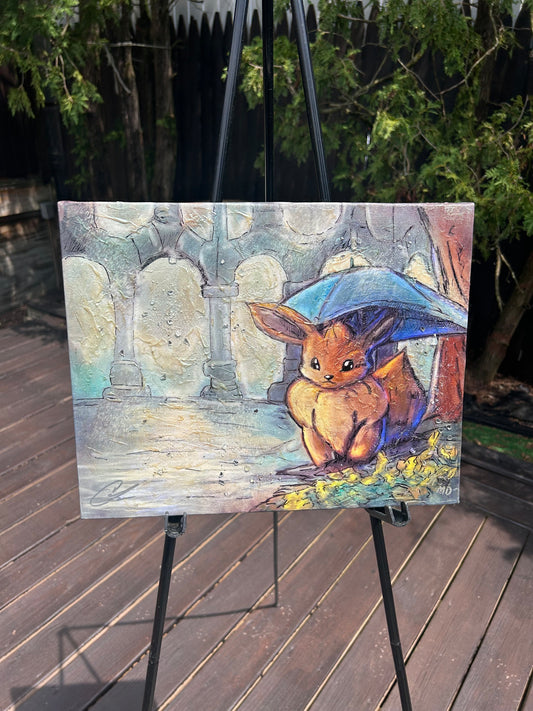Trying to Stay Dry Medium Original