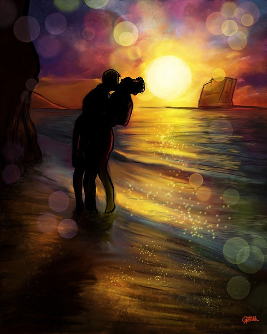 Lovers at Sunset