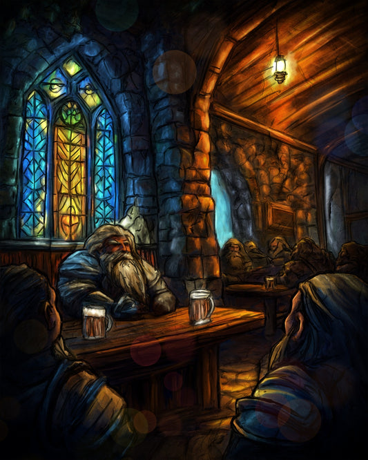 Hearth Prayers in the Stone Mug Inn